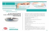 Lavadoras Ultrassônicassispack.com.br/pdf/LAVADORAS_ULTRASSONICAS.pdf · instrumentais médicos e odontológicos. A limpeza ocorre por meio de cavitação, atingindo uniformemente