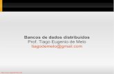 Bancos de dados distribuídos Prof. Tiago Eugenio de Melo …tiagodemelo.info/aulas/uea/2012/bd2/aula-bd-distribuidos.pdf · logicamente inter-relacionados, distribuídos por uma