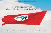 Programa Agrário del MST - Alba TV · (Según datos del PNUD –Agencia de Desarrollo de las Naciones Unidas, las 700 mayores empresas controlan el 80% del mercado mundial). 2. En