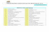 PRESCRIÇÕES ESPECÍFICAS DE MONTANHA 2014antigo.fpak.pt/REG-2014/MONTANHA/PRESCRICOES... · 5 9.3 - Oficiais da prova 9.3.1 - A lista nominativa dos Oficiais de Prova (com o seu