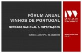 FÓRUM ANUAL VINHOS DE PORTUGALwinesofportugal.info/docs/10h15Forum_Anual_Vinhos... · VINHO SEM DO/IG PRODUÇÃO NACIONAL DE VINHO, POR CONCELHO E POR TIPO DE VINHO COMPARAÇÃO