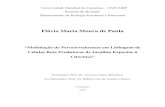 Flávia Maria Moura de Paularepositorio.unicamp.br/bitstream/REPOSIP/313952/1/Paula_FlaviaMa… · ix Lista de Abreviaturas e Fórmulas Moleculares ANOVA – Analysis of Variance