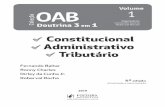 Constitucional Administrativo Tributário · PDF file Coleção OAB Vol. 1 – Direito Constitucional, Direito Administrativo e Direito Tributário 76 1ª fase Apresentação da proposta