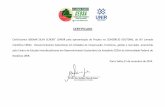 CERTIFICADO - UNIR · 2019-01-24 · CERTIFICADO Certificamos ALCIONI DA SILVA MONTEIRO pela apresentação de Projeto no CONSÓRCIO MESTRAL da XIII Jornada Científica CEDSA - Desenvolvimento