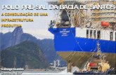 POLO PRÉ-SAL DA BACIA DE SANTOS...Barcos PLSV utilizados na instalação Instalação de mais de 4 Km de Linhas 1º Poço – 36 mil bopd Plataforma UEP Sistema Submarino 8 Projeto