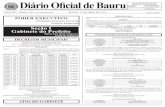app.bauru.sp.gov.br · QUINTA, 11 DE ABRIL DE 2.019 DIÁRIO OFICIAL DE BAURU 1 ANO XXIV - Edição 3.102 QUINTA, 11 DE ABRIL DE 2.019 EDIÇÃO DIGITAL Diário Oficial de Bauru ASSINA