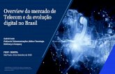 Overview do mercado de Telecom e da evolução digital no Brasil · 38% mercados emergentes Oportunidade de provocar um salto nas tecnologias legadas Três alavancas de impacto de