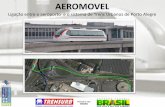 AEROMOVEL Ligação entre o aeroporto Salgado …AEROMOVEL Ligação entre o aeroporto e o sistema de Trens Urbanos de Porto Alegre DADOS DO PROJETO: Trajeto de 1 Km de via simples