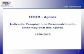 ICDIR - Açores28a196a6-cb36-4ebd... · 1 ICDIR - Açores Indicador Compósito de Desenvolvimento Intra-Regional dos Açores 1980-2010 Angra, 24 de Maio 2016