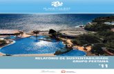 RELATÓRIO DE SUSTENTABILIDADE GRUPO PESTANA ‘11€¦ · Modelo de governo P. 17 03 Contributo para a Sociedade P.19 Empregabilidade ... Relatório de Sustentabilidade 2011 Destaques