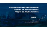 Expansão do Modal Ferroviário Vetores de Investimento e ...€¦ · Suape Porto de Salvador Porto de Vitória Porto do Rio de Janeiro Porto de Itaguaí Porto ... 2015-16 2028 2015-16