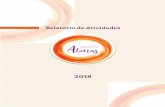 Relatório de A ividadesrio... · solidação de uma plataforma multipartidária de apoio, articulação e cooperação de mulheres na política e na gestão pública e a produção