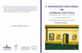 V SEMINÁRIO NACIONAL - Inicial — UFRGSV SEMINÁRIO NACIONAL DE CIÊNCIA POLÍTICA: a construção da ciência política na América Latina 3,4,5 e 6 de junho de 2013 Realização: