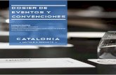 DOSIER DE EVENTOS Y CONVENCIONES€¦ · DOSIER DE EVENTOS Y CONVENCIONES Catalonia Ramblas Pelai, 28 | 08001 - Barcelona ramblas.convenciones@hoteles-catalonia.es | 93 316 84 01