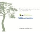 RELATÓRIO DE PLANTIO DE FLORESTA - SalvadorA auditoria dos técnicos do IBF buscou: 1. Assegurar a metodologia de condução da regeneração natural; 2. Assegurar o plantio total