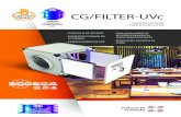 CÂMARA GERMICIDA DISPOSITIVO PARA ULTRAVIOLETA … · 2020-05-27 · 2 CG/FILTER/UV c As unidades de purificação de ar CG/FILTER-UVC são concebidas para utilização em instalações