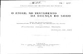 O ATOXIL NTRATAMENTO O DA DOENÇDAO SON O · 47, Rua Cândido dos Reis, 49 1921 . O ATOXIL NO TRATAMENTO DA DOENÇA DO SONO . ... Patologia médic a Dr Alfred do a Rocha Pereira .