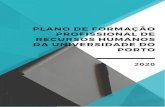 Plano de Formação Profissional de Recursos Humanos U ... · Plano de Formação Profissional de Recursos Humanos U. Porto 2020 Pág. 6 2. Comunicação Objetivos: • Interpretar