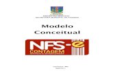 Modelo conceitual NFS-e Contagem-MG€¦ · modelo conceitual para a padronização dos processos e sincronismo de informações. A nomenclatura Nota Fiscal de Serviços Eletrônica