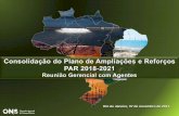Rio de Janeiro, 07 de novembro de 2017. - ONS€¦ · Grandes Números Limites de Intercâmbios nas interligações Sul-Sudeste 2018-2021 Limites de Intercâmbios nas interligações