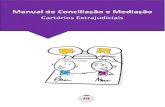 Manual de Conciliação e Mediação · conciliação e mediação (Provimento CGJ nº 42/2018, SEÇÃO VII, Subseção I, Subitem 97.3). 15 - Como se dará a admissão de conciliadores