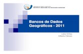 Bancos de Dados Geográficos -2011 - INPEwiki.dpi.inpe.br/lib/exe/fetch.php?media=cap349_2009:...Dados Espaciais A nível conceitual, um objeto geográfico corresponde a um entidade