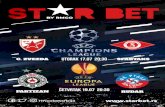 starbet.rs Lista 46 kolo web.pdf · 16.7.2018 - 18.7.2018 STAR BET lista br. 563    Lista br. 56 17.7.2018 - 19.7.2018 Champions League ...