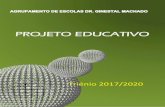 Projeto Educativo do Agrupamento de Escolas Dr. Ginestal ... · Projeto Educativo do Agrupamento de Escolas Dr. Ginestal Machado Triénio 2017/20 Pág. 2 ÍNDICE DE QUADROS Quadro