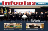 Sindicato - simplas.com.br · Marketing da Unidade de PP da Petroquímica Quattor, proferiu palestra sobre o Mercado Brasileiro de Resinas, durante a reunião-janta do Simplás, realizada