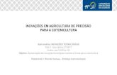 INOVAÇÕES EM AGRICULTURA DE PRECISÃO PARA A … · 2017-09-06 · INOVAÇÕES EM AGRICULTURA DE PRECISÃO PARA A COTONICULTURA Sala temática: INOVAÇÕES TECNOLÓGICAS Sala 3