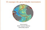 O campo de gravidade terrestre - USPeder/agg0115/o_campo_de_gravidade_terre… · GRACE permitem uma melhor definição do campo de gravidade terrestre e delineia com boa precisão