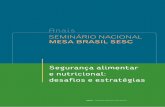 Anais - Serviço Social do Comércio · sociedade brasileira está plenamente consciente de que esse é um dos mais importantes fatores de desenvolvimento socioeconômico do país.