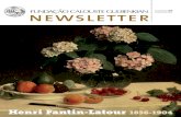 NÚMERO JUNHO|2009104 newsletter · Delacroix (1864), Um Ateliê em Batignolles (1870), Ao Redor da Mesa (1872) e À Volta do Piano (1885). A música do futuro A paixão de Fantin-Latour
