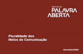   Pluralidade dos Meios de Comunicação...arquitetura, decoração, feminino e erótico. No ranking dos estados com maior número de prestadoras estão São Paulo (44), Minas Gerais