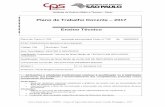 Plano de Trabalho Docente 2017 Ensino Técnicoetectupa.com.br/arquivos/downloads/d71eec361b8e98be65e1e... · 2017-09-21 · Unidade de Ensino Médio e Técnico - Cetec Centro Paula