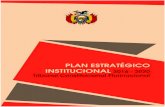 Tribunal Constitucional Plurinacional · El Plan Estratégico Institucional está enmarcado a la Ley N° 777 del Sistema de Planificación Integral del Estado (SPIE), Plan de Desarrollo