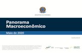 MINISTÉRIO DA ECONOMIA Panorama Macroeconômico€¦ · 2 O Panorama Macroeconômico é um conjunto amplo de indicadores de conjuntura e de projeções da Grade de Parâmetros para