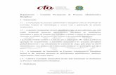 Regulamento – Comissão Permanente de Processo Administrativotransparencia.cfo.org.br/wp-content/uploads/2019/07/Regulamento-P… · 3 – Processo Administrativo Disciplinar 3.1