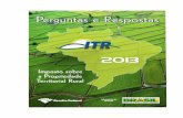 MINISTÉRIO DA FAZENDA · ministÉrio da fazenda secretaria da receita federal do brasil imposto sobre a propriedade territorial rural (itr) perguntas e respostas exercício de 2013