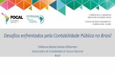 Desafios enfrentados pela Contabilidade Pública no Brasil - 21-8 - 11h20-12h00...3. Fortalecimento da Contabilidade Pública •Crédito Tributário –Acórdão TCU nº 2.461/2015:
