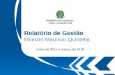 Ministro Maurício Quintellatransportes.gov.br/images/2018/documentos/BALANCO_DE_GESTAO… · Programa Avançar Parcerias / Programa Avançar 35 Acervo Fotográfico 42. ... Principais