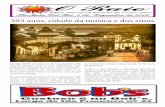 303 anos, cidade da musica e dos sinos - DACAF · Pilar. A efeméride é de 1713. Vila Rica tornou-se Ouro Preto; Ribeirão do Carmo, Mariana; e Arraial do Tijuco, Diamantina. Mas
