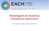 Modelagem de Sistemas Complexos: parnorama · Modelagem de Sistemas Complexos: panorama Fernando Fagundes Ferreira. Organização da Palestra Classificação de Sistemas Teoria do