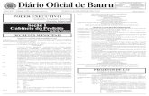 Diário Oficial de Bauru · SÁBADO, 04 DE JANEIRO DE 2.020 DIÁRIO OFICIAL DE BAURU 1 ANO XXV - Edição 3.208 SÁBADO, 04 DE JANEIRO DE 2.020 EDIÇÃO DIGITAL Diário Oficial de