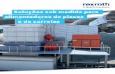 alimentadores de placas e de correias - Robert Bosch GmbH · 2020-06-03 · Um parceiro global com suporte local Com soluções completas ou reformas para o seu equipamento existente,