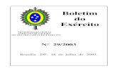 Boletim do Exército - Exército Brasileirobdex.eb.mil.br/jspui/bitstream/1/2291/1/be29-03.pdf · 29 ° Grupo de Artilharia de Campanha Autopropulsado. .....18 3 ª PARTE ATOS DE