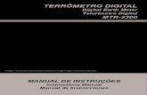TERRÔMETRO DIGITAL Digital Earth Meter - Minipa do Brasil · 2018-10-25 · aterramento integrado com métodos múltiplos de medidas, pode ser utilizado para verificar resistência