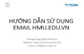 HƯỚNG DẪN SỬ DỤNG EMAIL HMU.EDU DAN SU DUNG EMAIL HMU.pdf · chính và nhiềutài khoảnemail phụkhác (Gmail, Yahoo, Hotmail,…) thì vẫncó thểkiểmtra tấtcả