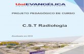 C.S.T Radiologia - v2.unievangelica.edu.brv2.unievangelica.edu.br/wp-content/uploads/2018/10/radiologia-ppc.… · Serviços ao Usuário ... Ela se torna do passaporte para a entrada
