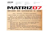 Outubro2010 P04 P07 MATRIZ07 · electrónico e o cartão de cidadão, dá, assim, um ... últimos anos, diversas parcerias, terá a seu cargo o fornecimento dos sistemasardware h